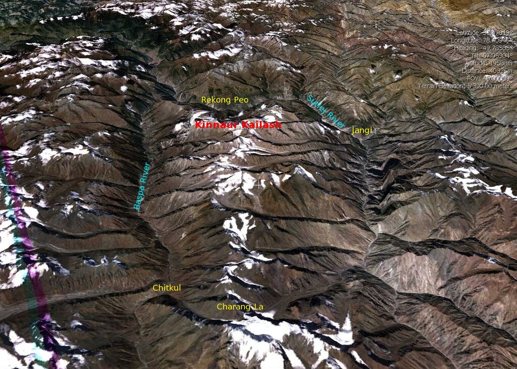 Kinner Kailash height from sea level is about 6,050 meters (19,849 ft). Discover 7 key facts about altitude, trek, and spiritual importance.
